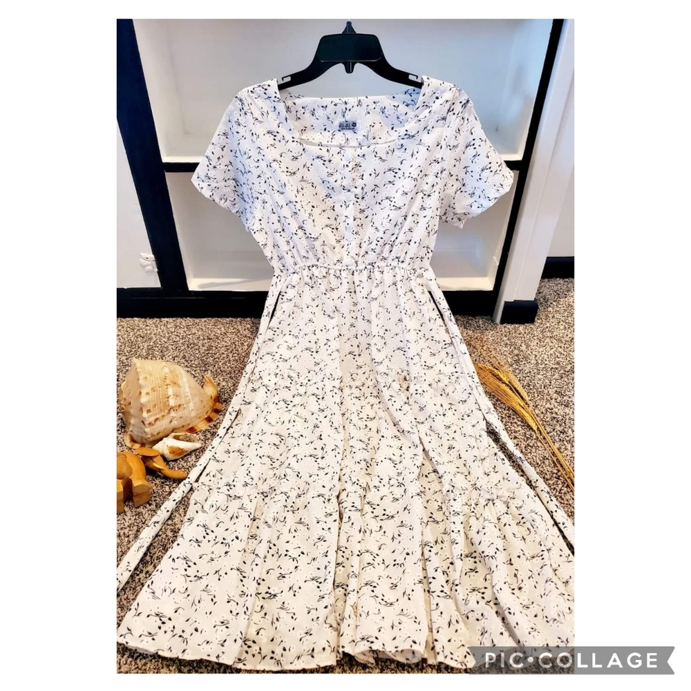 MINI FLORAL DRESS/ SPRING DRESS/ SUNDAY'S BEST